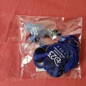 Disney D3 Expo 24 Ultimate Disney Fan Event Bolo Lanyar & Lapel Pin